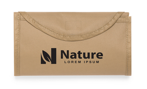 bolsa plegable promocional linea nature, todas nuestras bolsas plegables se personalizan con su logotipo