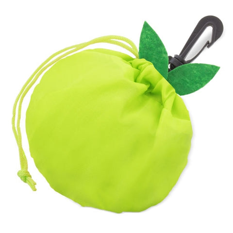bolsa plegable compra en forma de manzana