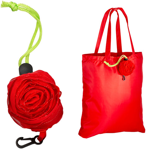 bolsa plegable en forma de rosa nuestros modelos de bolsas plegables son totalmente personalizables