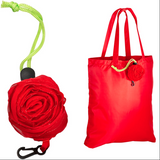 Bolsa plegable rosa 1