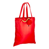 Bolsa plegable rosa 1