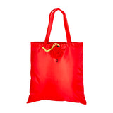 Bolsa plegable rosa 1